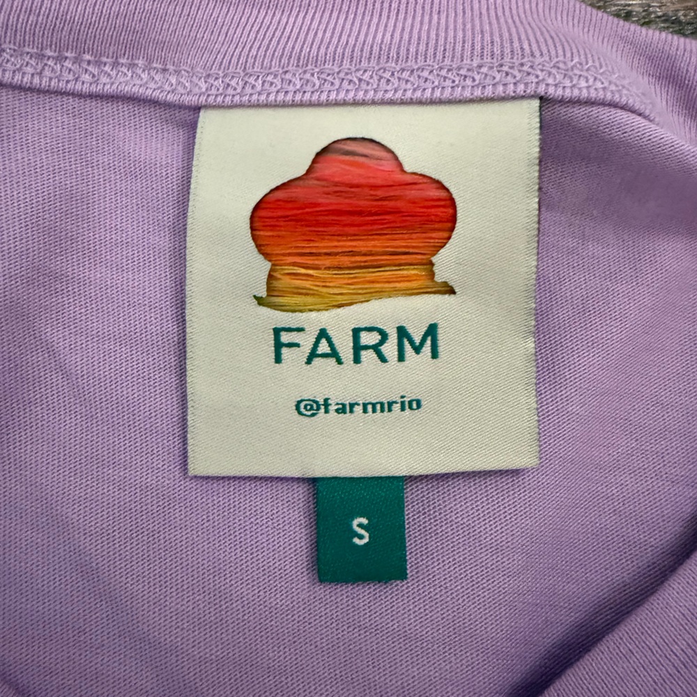 FARM Rio Purple 'Going Bananas' Tee - Picture 2 of 4